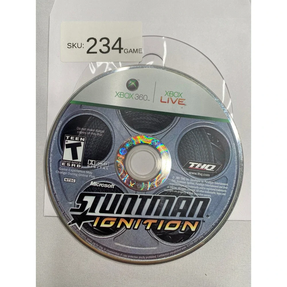 Stuntman Ignition Microsoft Xbox 360